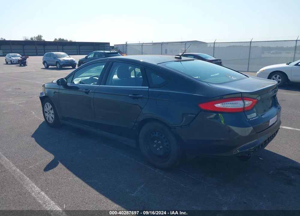 2013 FORD FUSION S VIN: 3FA6P0G76DR271424
