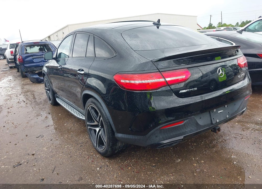 2019 MERCEDES-BENZ AMG GLE 43 COUPE 4MATIC VIN: 4JGED6EB3KA154962