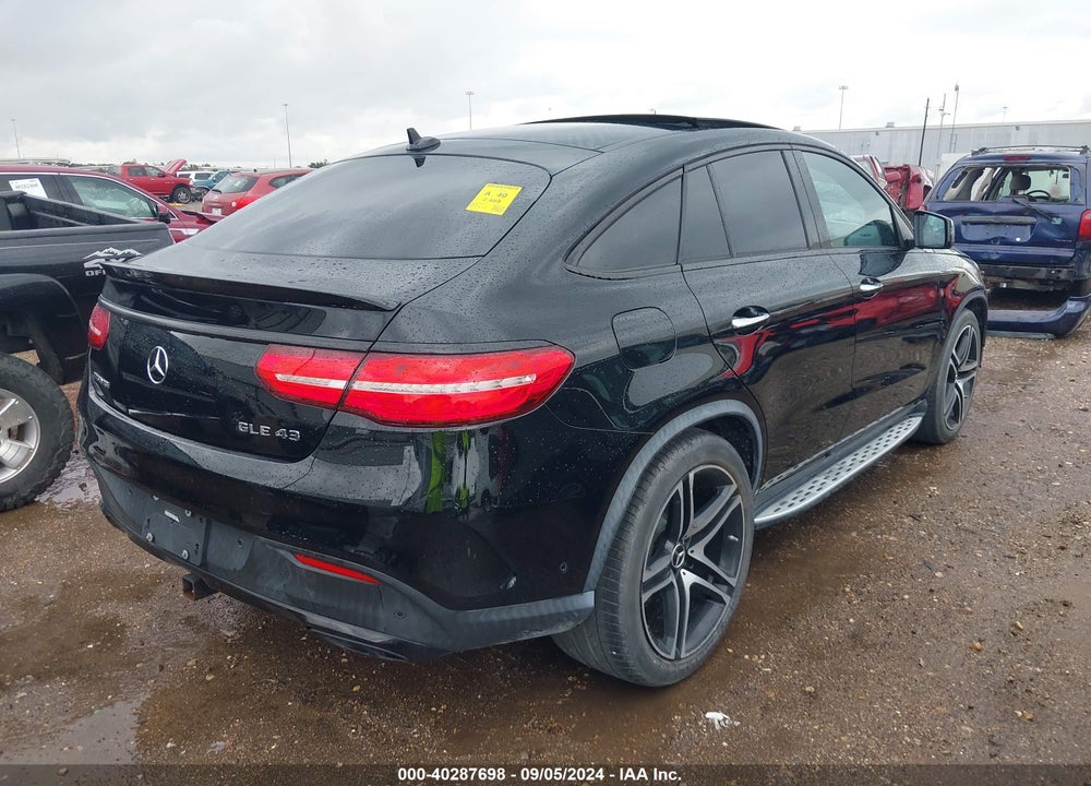 2019 MERCEDES-BENZ AMG GLE 43 COUPE 4MATIC VIN: 4JGED6EB3KA154962