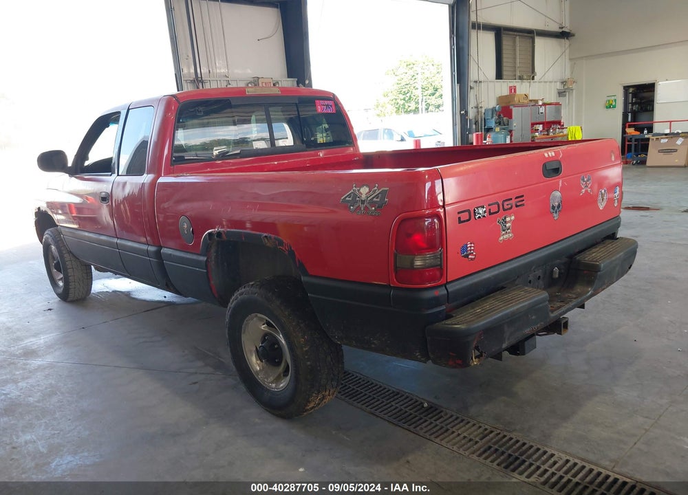 1999 DODGE RAM 1500 ST VIN: 3B7HF13ZXXM544675