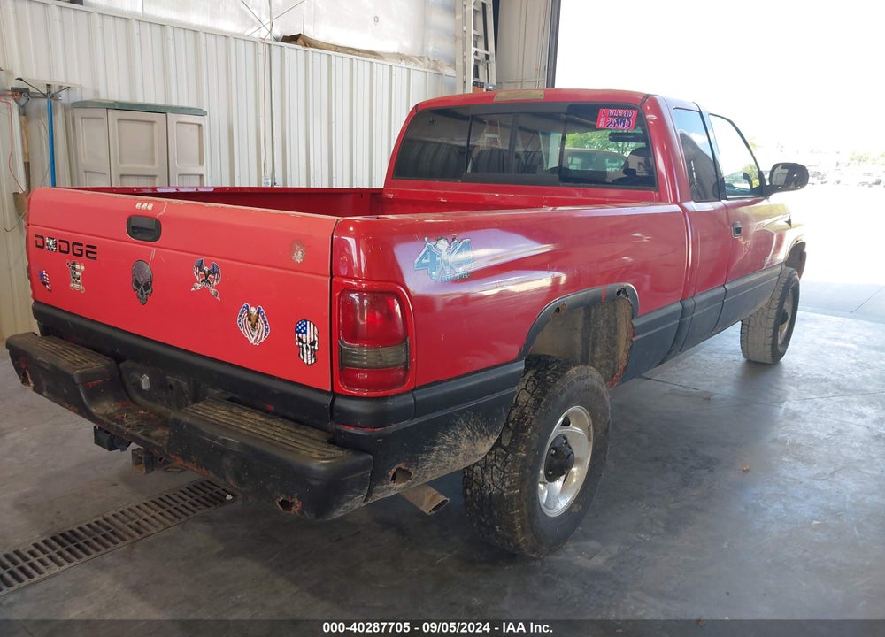 1999 DODGE RAM 1500 ST VIN: 3B7HF13ZXXM544675
