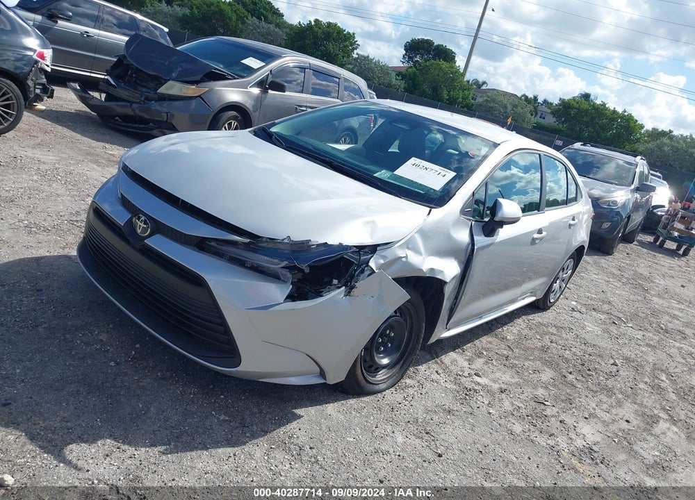 2024 TOYOTA COROLLA LE VIN: 5YFB4MDE9RP139511