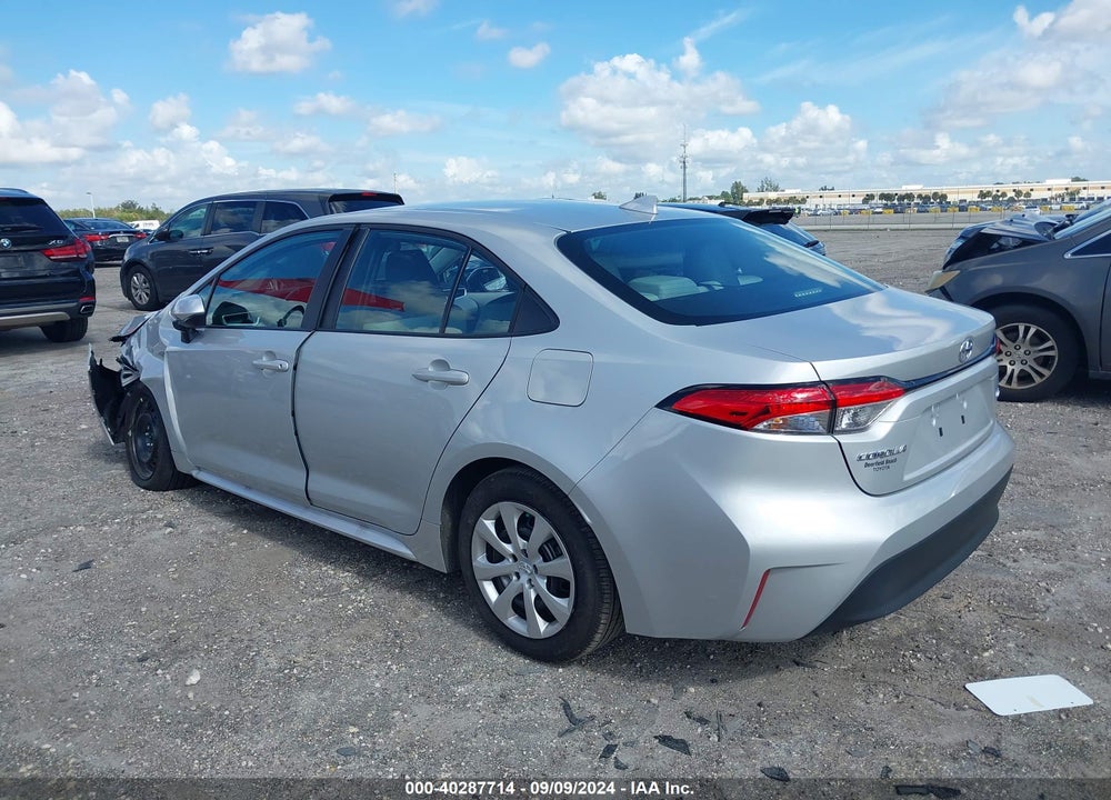 2024 TOYOTA COROLLA LE VIN: 5YFB4MDE9RP139511