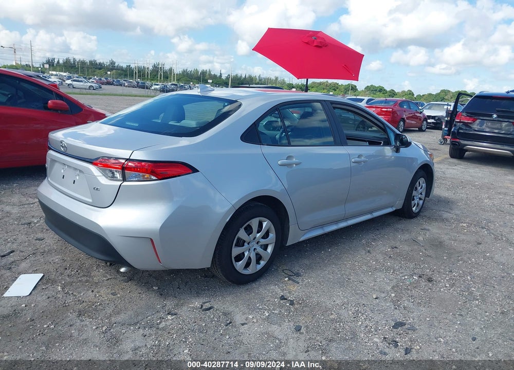 2024 TOYOTA COROLLA LE VIN: 5YFB4MDE9RP139511