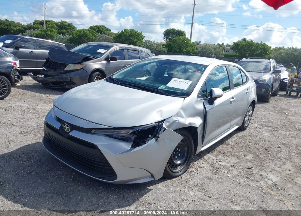 2024 TOYOTA COROLLA LE VIN: 5YFB4MDE9RP139511