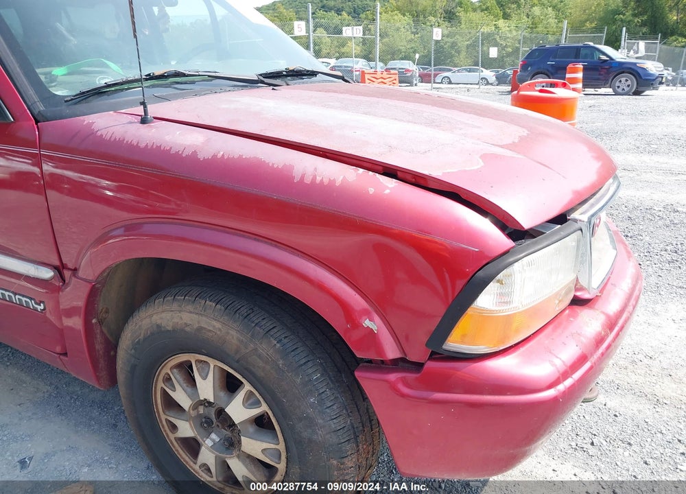 2000 GMC JIMMY SLT VIN: 1GKDT13W1Y2219178