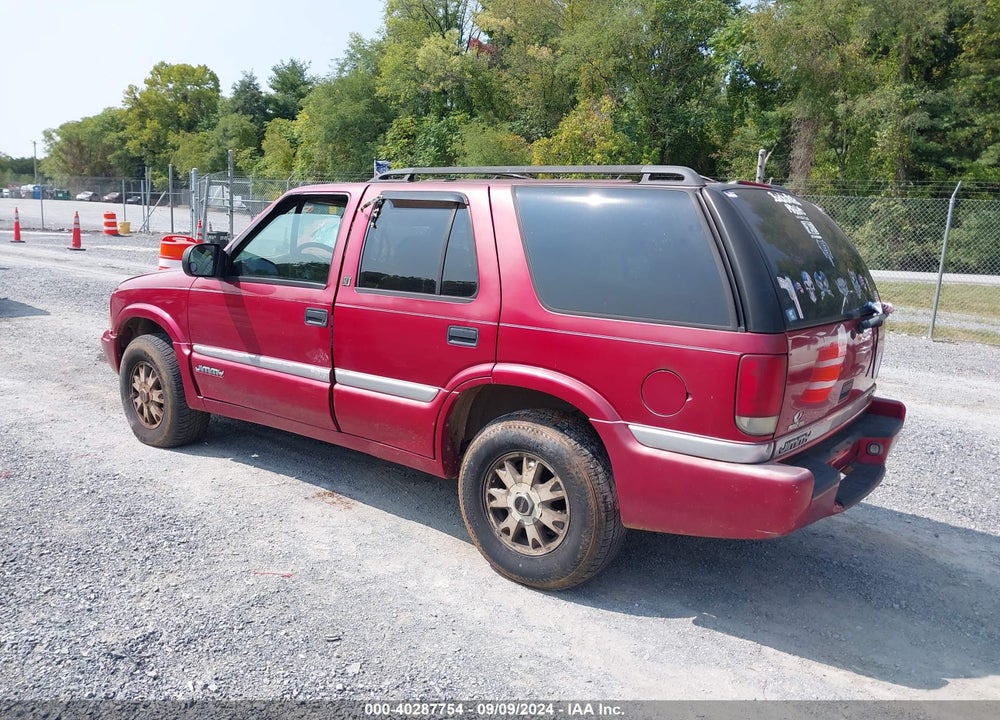 2000 GMC JIMMY SLT VIN: 1GKDT13W1Y2219178