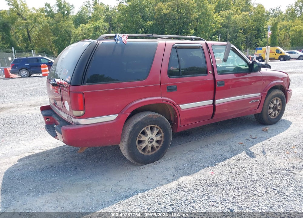 2000 GMC JIMMY SLT VIN: 1GKDT13W1Y2219178