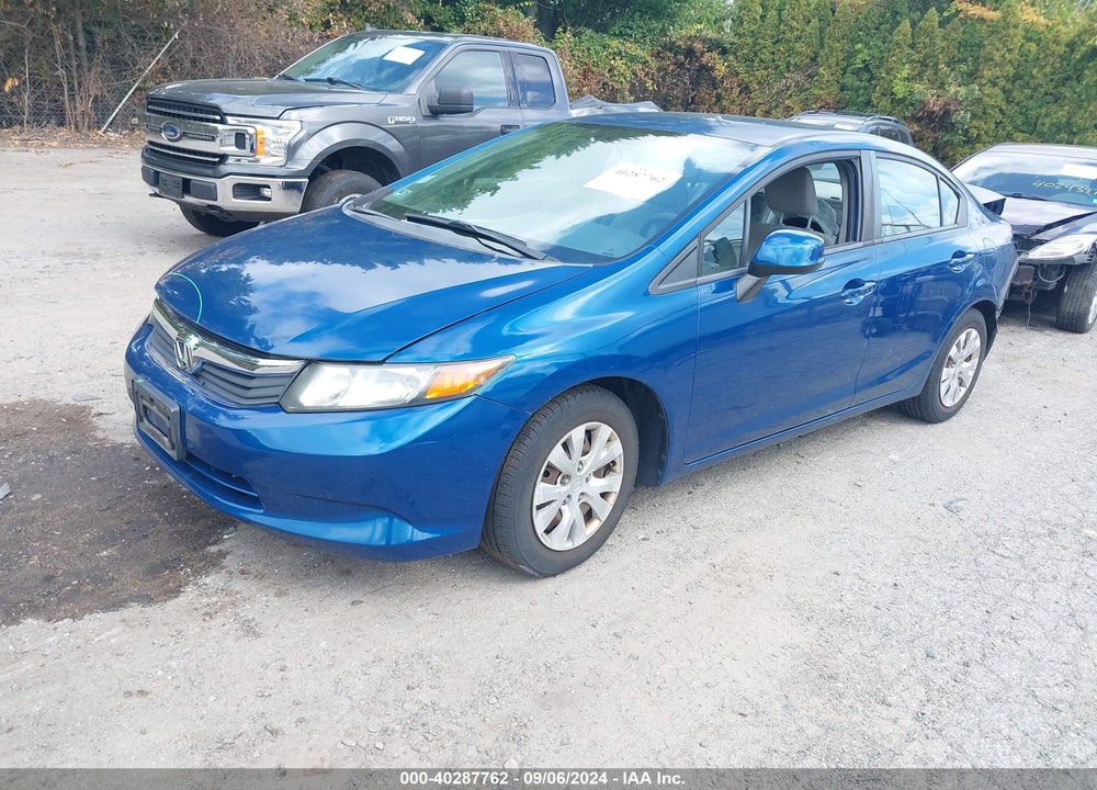 2012 HONDA CIVIC LX VIN: 2HGFB2F58CH548557