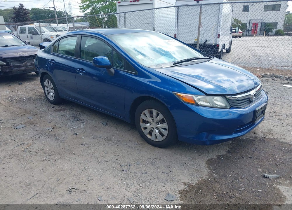 2012 HONDA CIVIC LX VIN: 2HGFB2F58CH548557