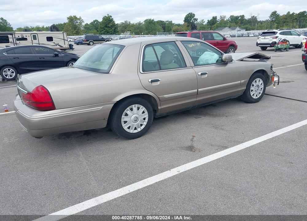 2004 MERCURY GRAND MARQUIS GS VIN: 2MEFM74W94X670271