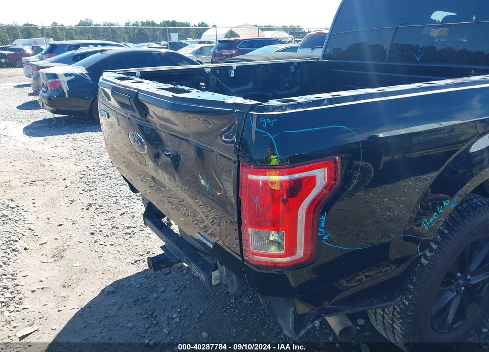 2016 FORD F-150 XLT VIN: 1FTEW1CF0GFC59945