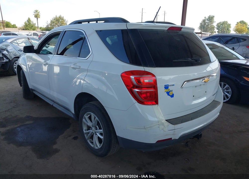 2016 CHEVROLET EQUINOX LT VIN: 2GNALCEK8G6239473