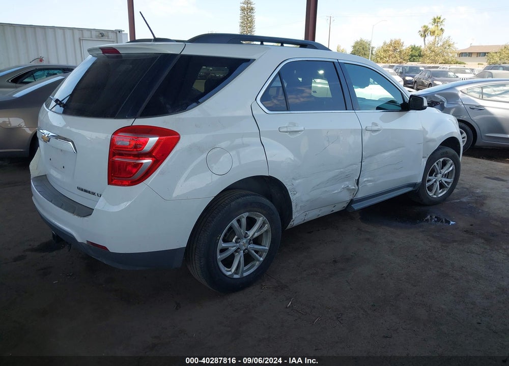 2016 CHEVROLET EQUINOX LT VIN: 2GNALCEK8G6239473