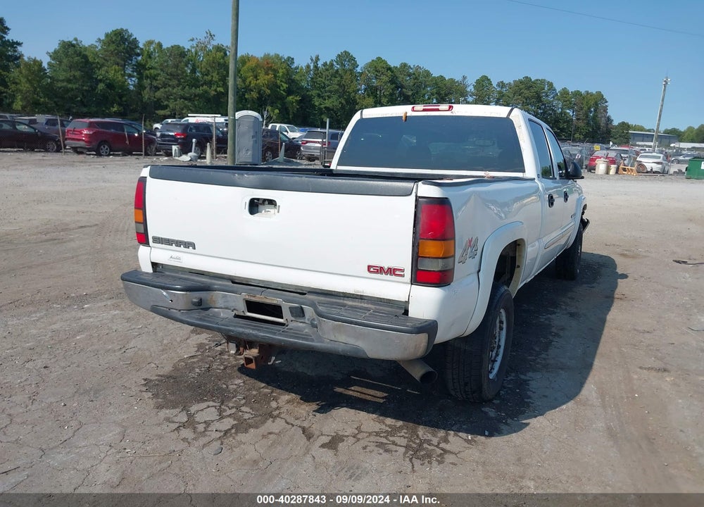 2006 GMC SIERRA 2500HD SLE1 VIN: 1GTHK23U66F130118