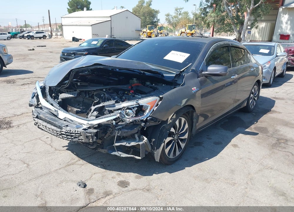 2017 HONDA ACCORD HYBRID EX-L VIN: JHMCR6F55HC004899