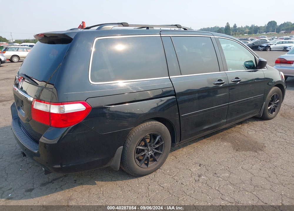 2007 HONDA ODYSSEY TOURING VIN: 5FNRL38857B110015