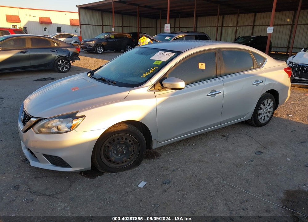 2016 NISSAN SENTRA S VIN: 3N1AB7AP4GL681475