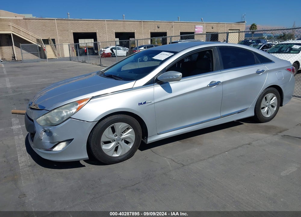 2013 HYUNDAI SONATA HYBRID VIN: KMHEC4A45DA075777