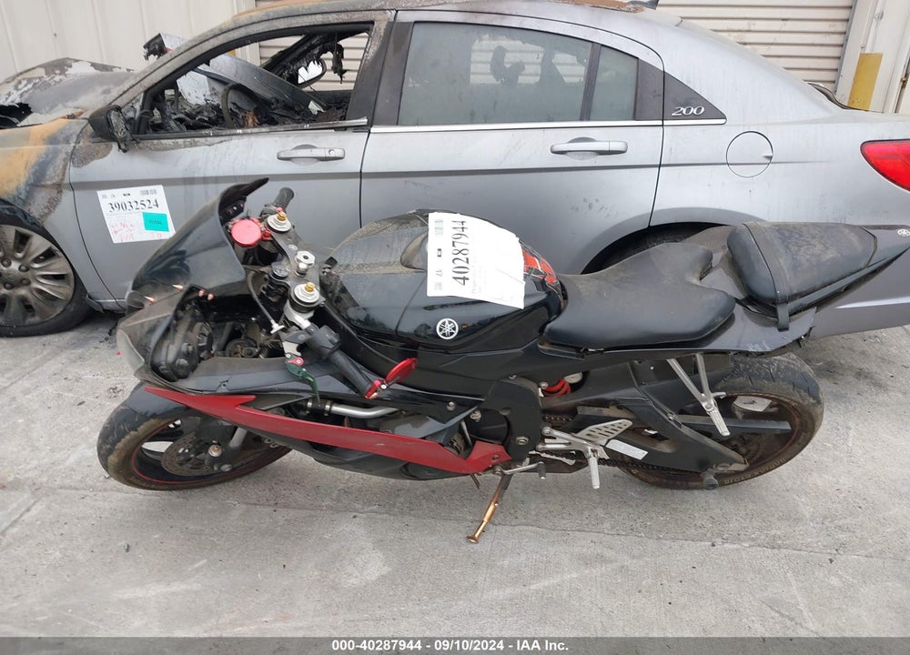 2009 YAMAHA YZFR6 C VIN: JYARJ16Y69A003026