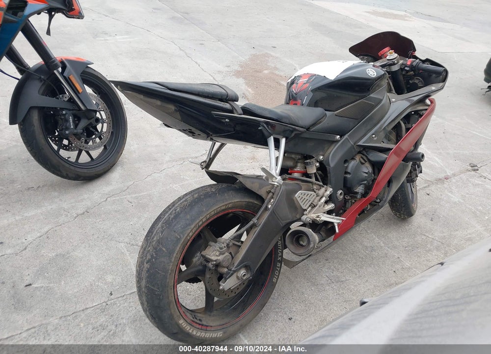 2009 YAMAHA YZFR6 C VIN: JYARJ16Y69A003026