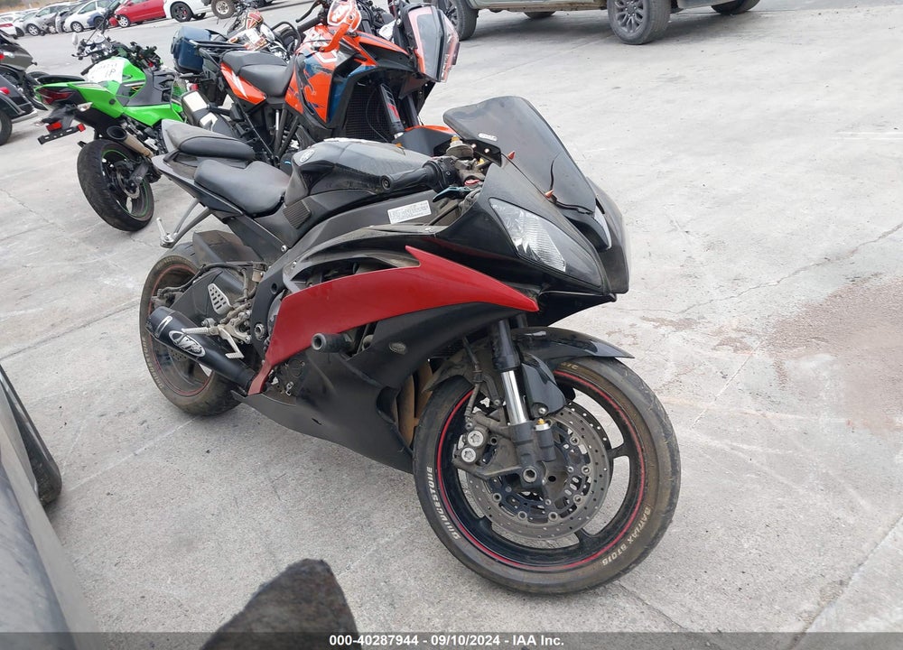 2009 YAMAHA YZFR6 C VIN: JYARJ16Y69A003026