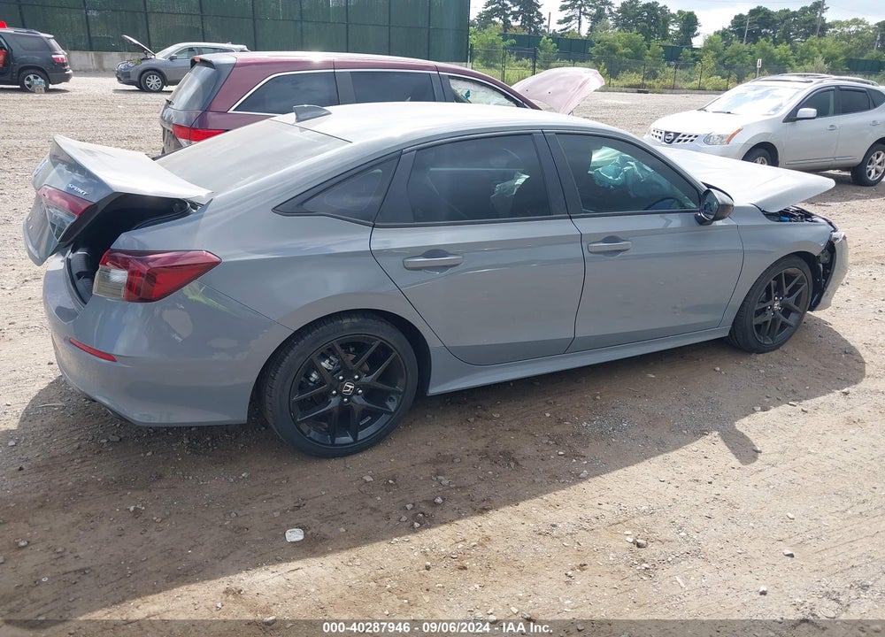 2025 HONDA CIVIC VIN: 2HGFE2F5XSH506560