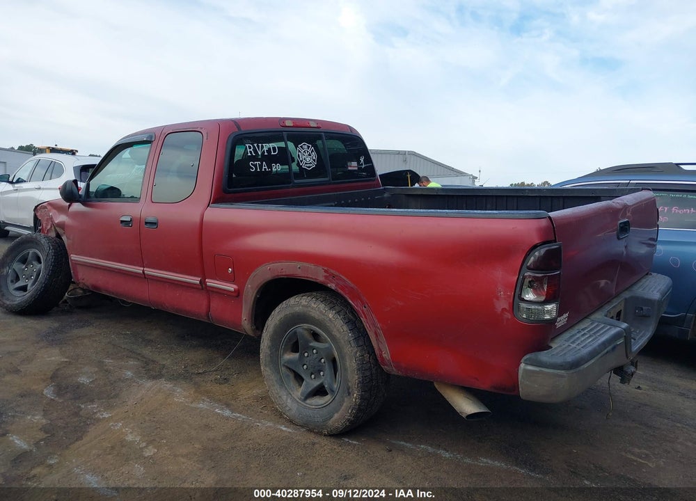 2002 TOYOTA TUNDRA LTD V8 VIN: 5TBBT48142S275447