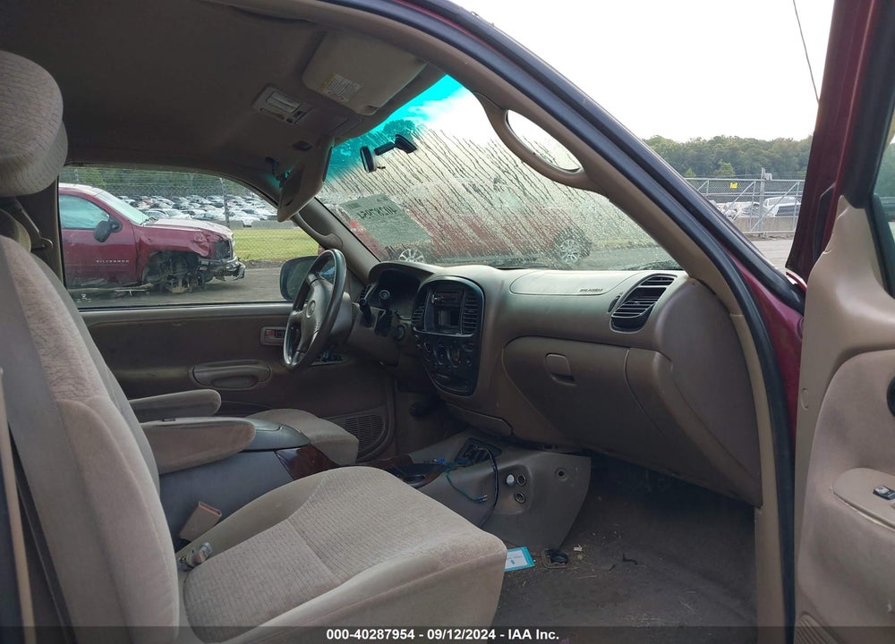 2002 TOYOTA TUNDRA LTD V8 VIN: 5TBBT48142S275447