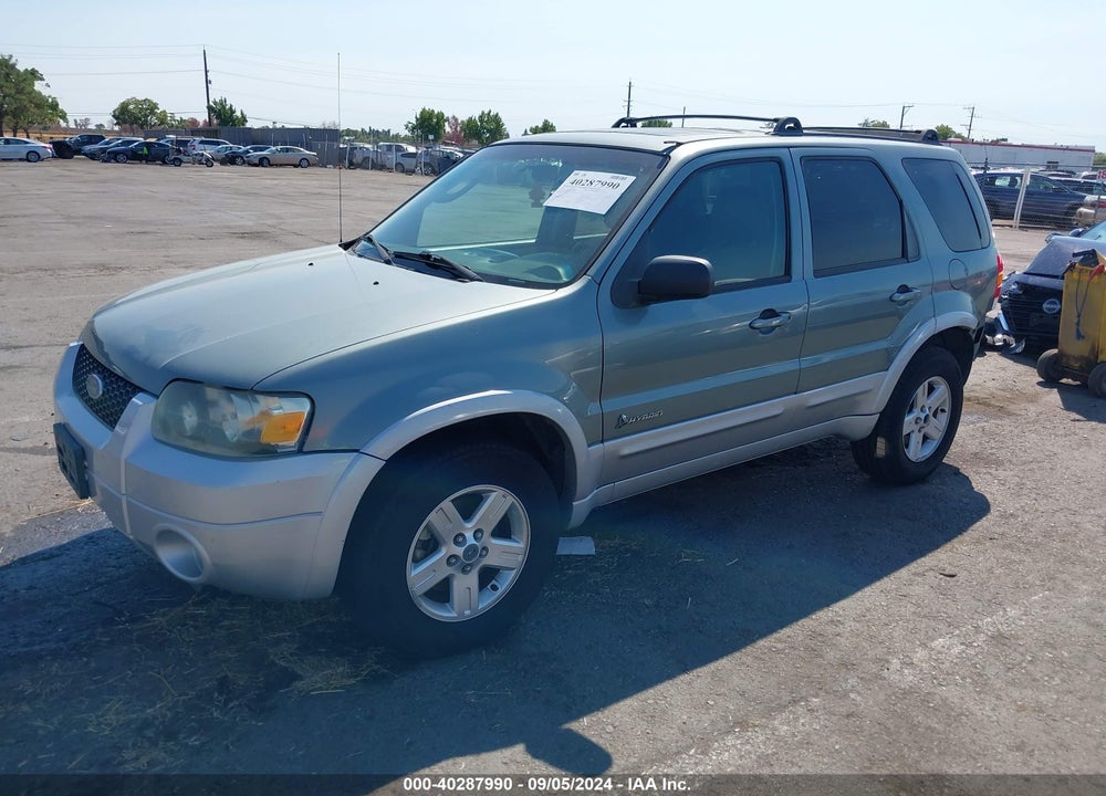 2006 FORD ESCAPE HYBRID VIN: 1FMCU96H06KA39859