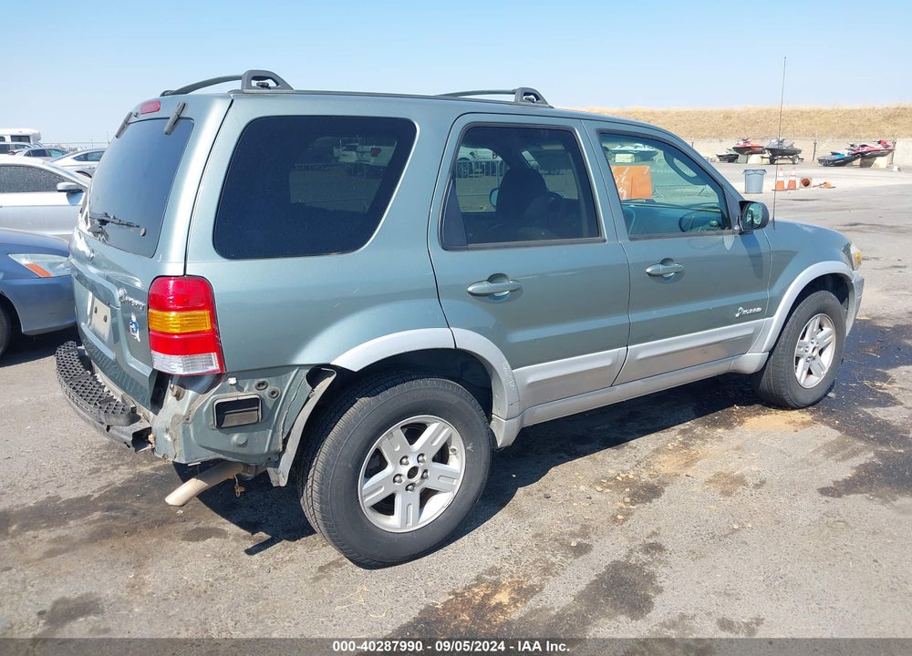 2006 FORD ESCAPE HYBRID VIN: 1FMCU96H06KA39859