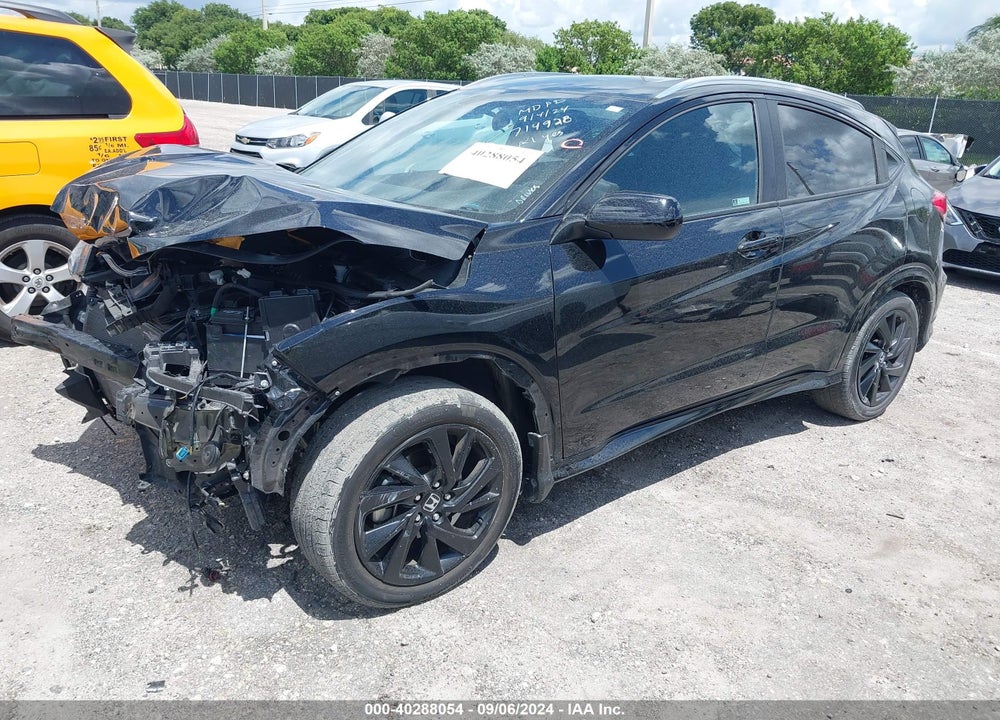 2022 HONDA HR-V 2WD SPORT VIN: 3CZRU5H14NM714928