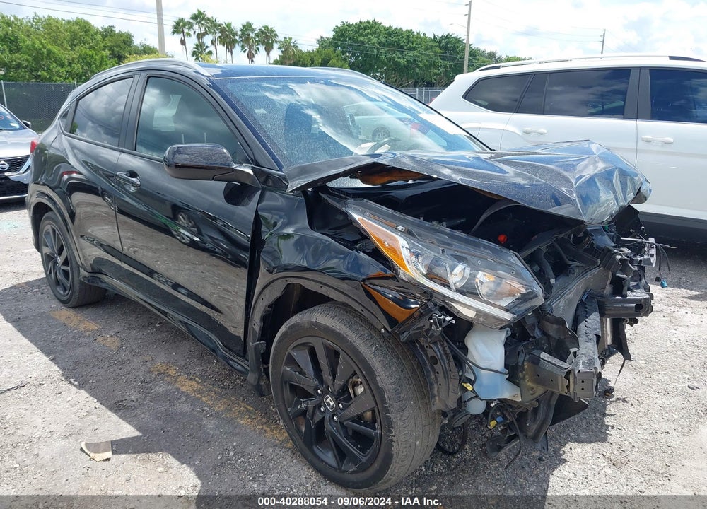 2022 HONDA HR-V 2WD SPORT VIN: 3CZRU5H14NM714928
