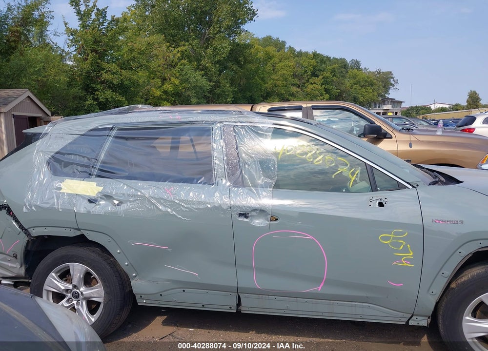 2019 TOYOTA RAV4 HYBRID XLE VIN: JTMRWRFV9KD036584