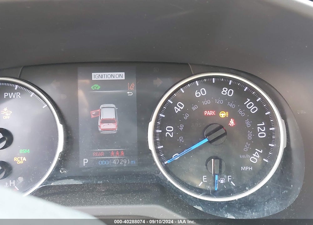 2019 TOYOTA RAV4 HYBRID XLE VIN: JTMRWRFV9KD036584