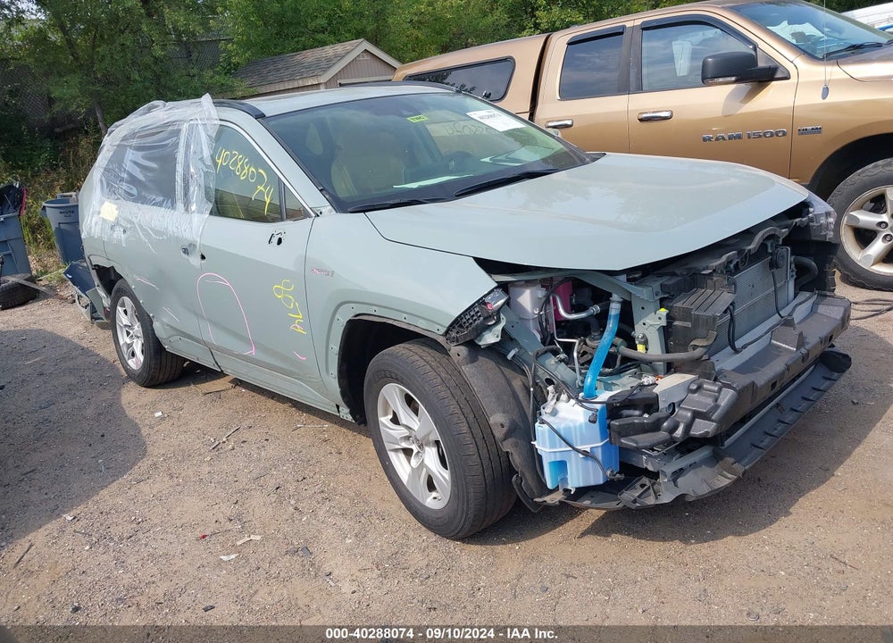 2019 TOYOTA RAV4 HYBRID XLE VIN: JTMRWRFV9KD036584