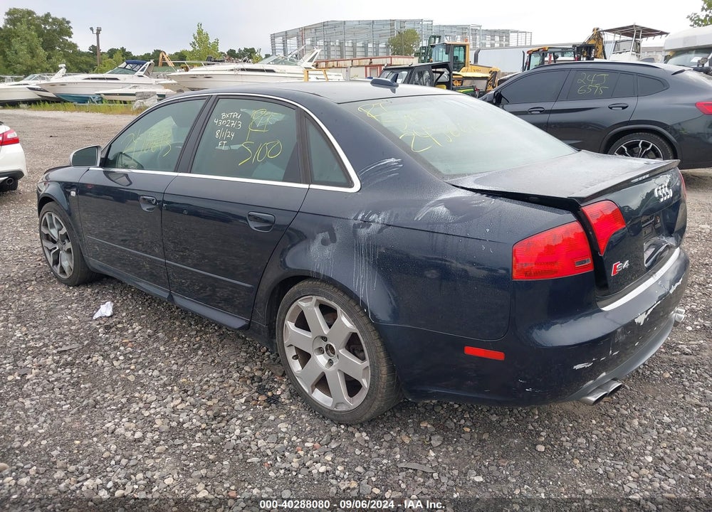 2005 AUDI S4 4.2 VIN: WAUGL68E95A479820