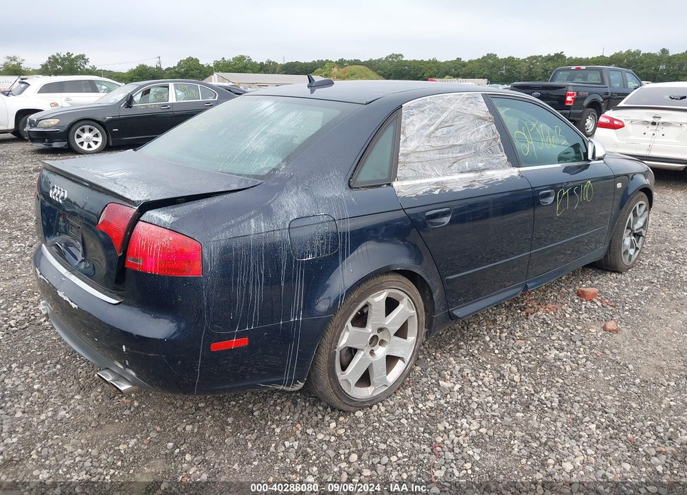 2005 AUDI S4 4.2 VIN: WAUGL68E95A479820