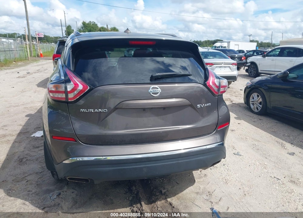 2015 NISSAN MURANO VIN: 5N1AZ2MH1FN216730