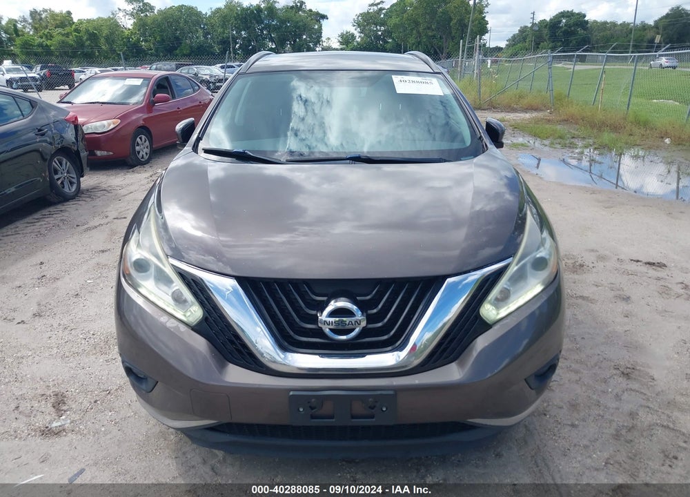 2015 NISSAN MURANO VIN: 5N1AZ2MH1FN216730