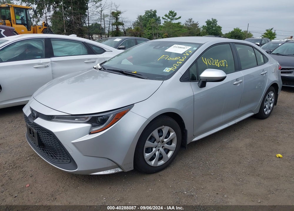 2022 TOYOTA COROLLA LE VIN: JTDEPMAE1N3026325