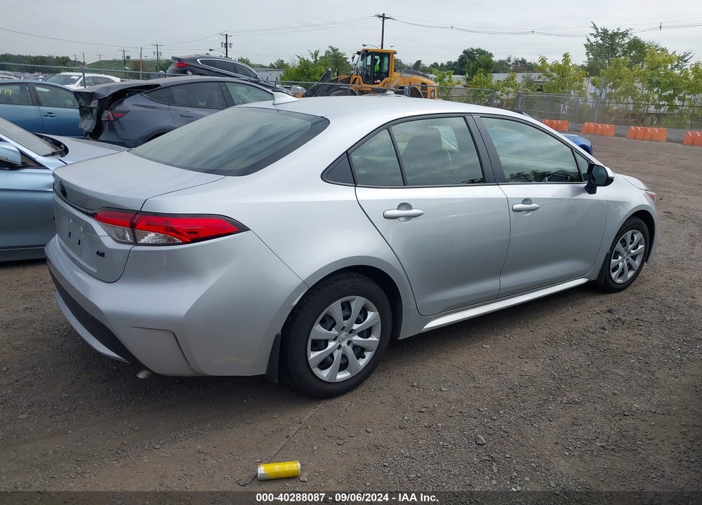 2022 TOYOTA COROLLA LE VIN: JTDEPMAE1N3026325