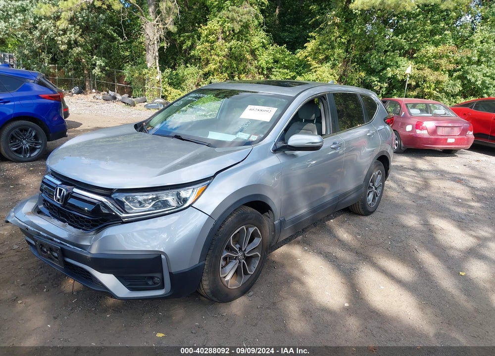 2021 HONDA CR-V AWD EX VIN: 2HKRW2H54MH681631