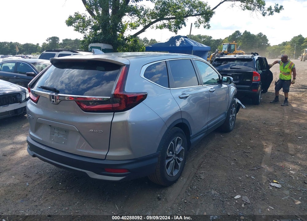 2021 HONDA CR-V AWD EX VIN: 2HKRW2H54MH681631