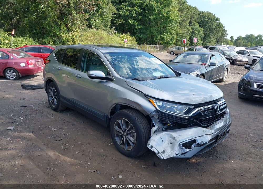 2021 HONDA CR-V AWD EX VIN: 2HKRW2H54MH681631