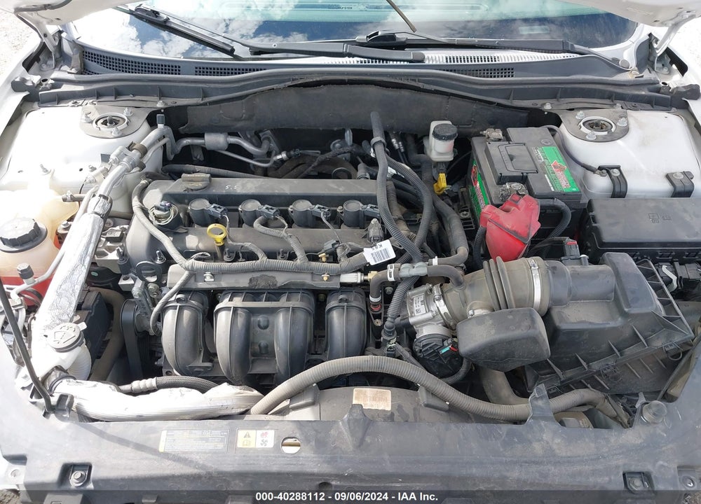 2012 FORD FUSION S VIN: 3FAHP0GA9CR380611