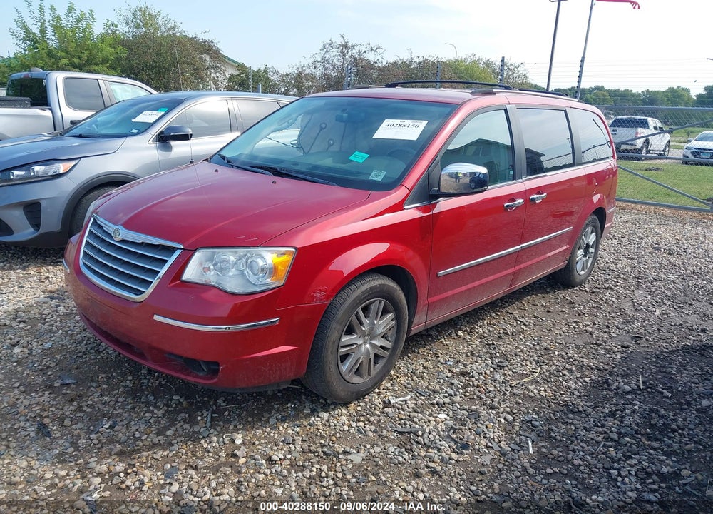 2010 CHRYSLER TOWN & COUNTRY LIMITED VIN: 2A4RR6DX9AR185948