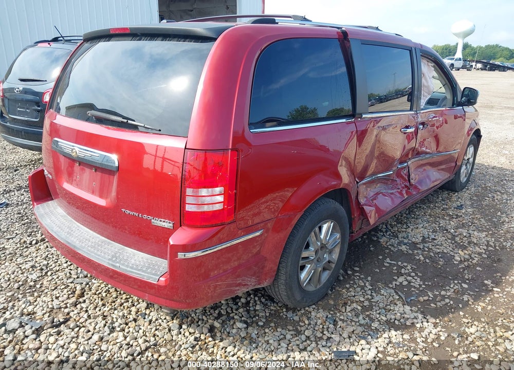 2010 CHRYSLER TOWN & COUNTRY LIMITED VIN: 2A4RR6DX9AR185948
