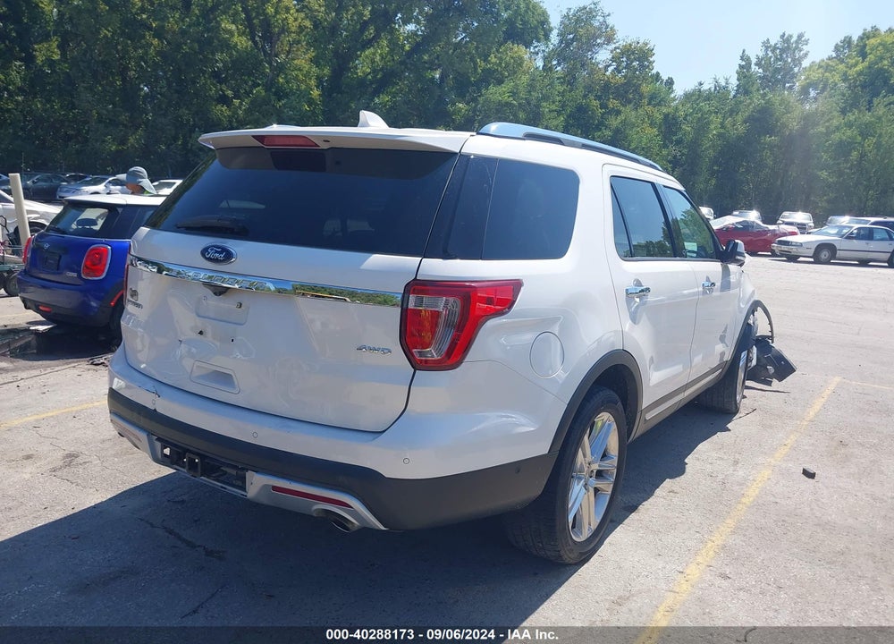 2017 FORD EXPLORER LIMITED VIN: 1FM5K8F85HGC19062