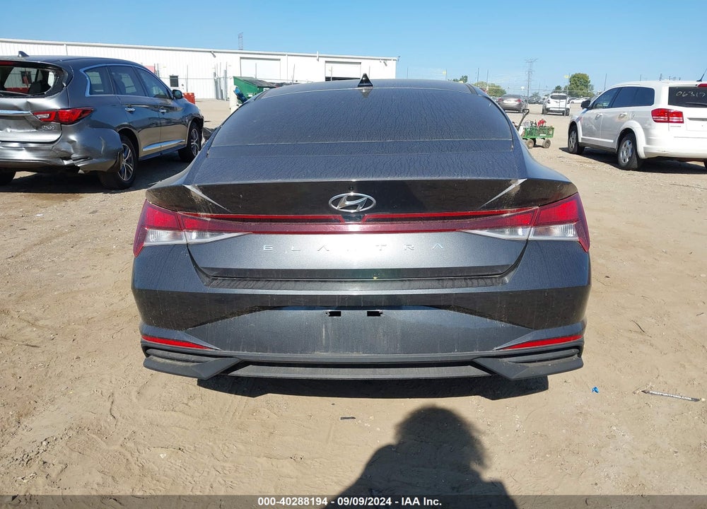 2021 HYUNDAI ELANTRA SEL VIN: 5NPLM4AG4MH034729